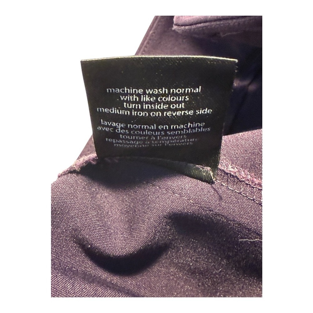 RAOUL‎ Women's Deep Plum Flat Front Dress Pants Size 10 Work Career - Picture 6 of 7